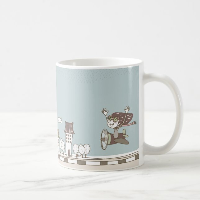 Taza De Café Whimsical Dreamscape 5 Mug (Derecha)