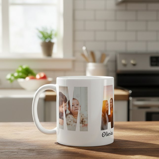 Taza De Café Whimsical Retro Mama Mug - Aesthetic Mother's Day  (Subido por el creador)