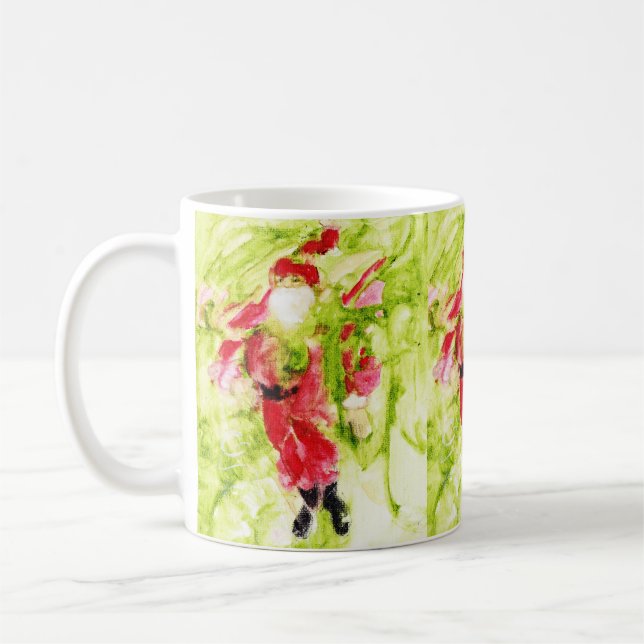 Taza De Café Whimsical Santa Mug (Izquierda)