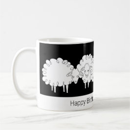 Taza De Café Whimsical Sheep Mug
