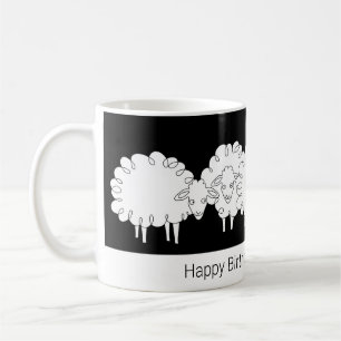 Taza De Café Whimsical Sheep Mug
