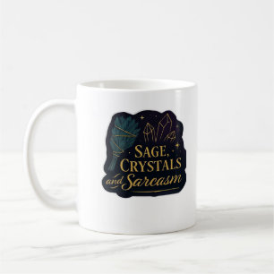 Taza De Café Whimsigoo Fantasía Bosques Místicos, Luna y Mágica