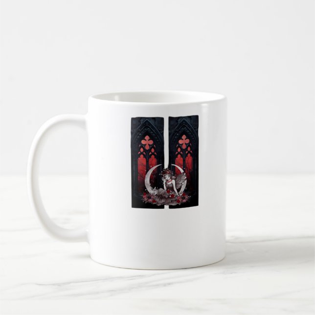 Taza De Café Whimsigoth Fairy Gótico Style Classic (Izquierda)