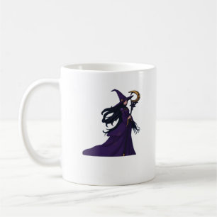Taza De Café Whimsigothic Moon Witch