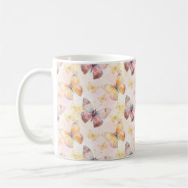 Taza De Café Whimsy mariposa acuarela