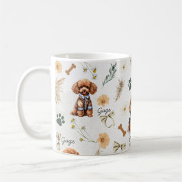 Taza De Café Whimsy Poodle Pizzazz