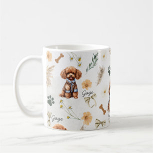 Taza De Café Whimsy Poodle Pizzazz