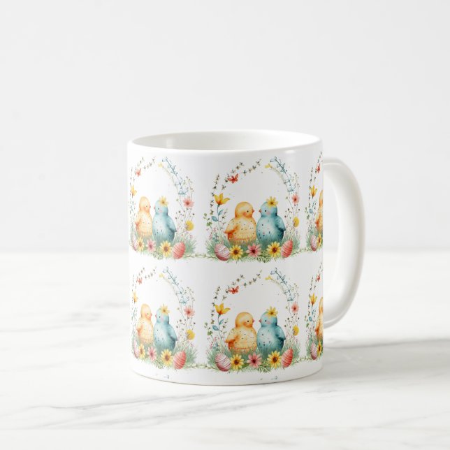 Taza De Café Whimsy y Wonder Chicks: Edición de Pascua (Anverso derecho)