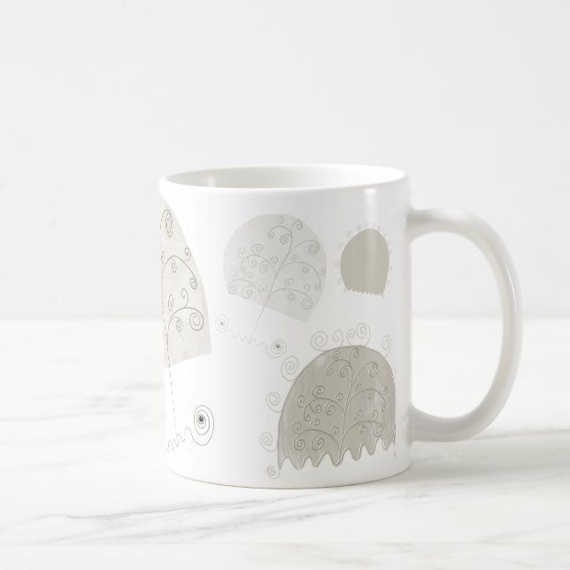 Taza De Café Whirl of Imagination - Werveling van de fantasie (Derecha)