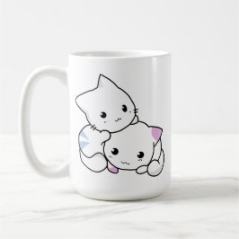 Taza De Café Whiskers de moda: Amar a la Mug del Gato