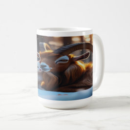 Taza De Café Whiskers y Hooves