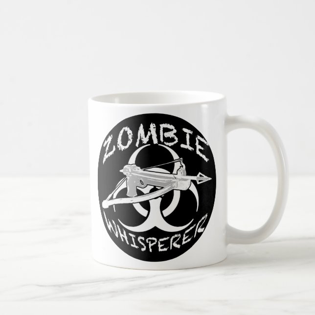 Taza De Café Whisperer 4w del zombi (Derecha)