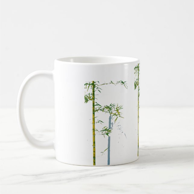 Taza De Café Whispering Bamboo Between Growth and Void Fragment (Izquierda)