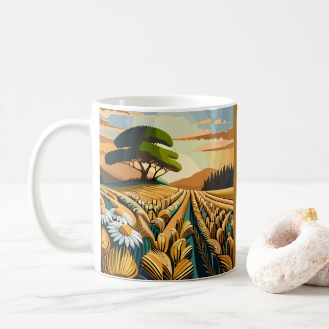 Taza De Café Whispering Wheat (Con donut)
