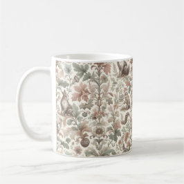 Taza De Café Whispers de Woodland: Elegancia de la naturaleza v