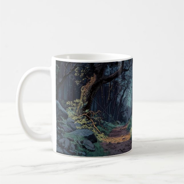 Taza De Café Whispers of the Silent Forest (Izquierda)