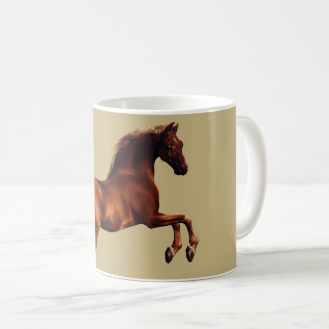 Taza De Café Whistlejacket horse by George Stubbs (Anverso derecho)