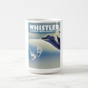 Taza De Café Whistler British Columbia Canada Ski