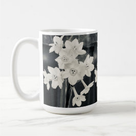 Taza De Café White flowers