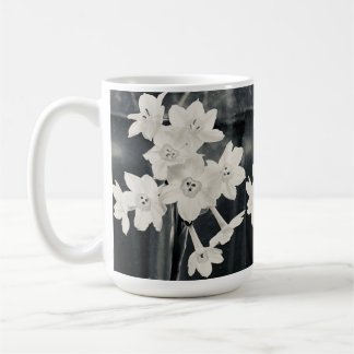 Taza De Café White flowers