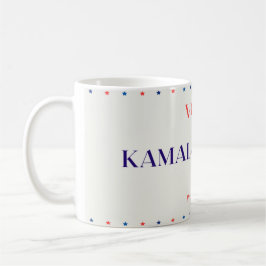 Taza De Café White Kamala Harris Mug