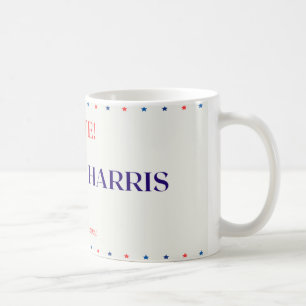 Taza De Café White Kamala Harris Mug