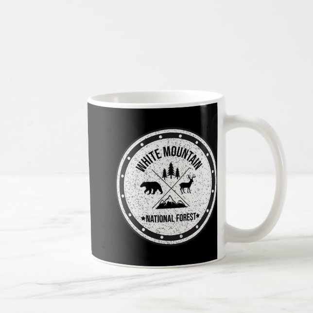 Taza De Café White Mountain National Forest New Hampshire Maine (Derecha)