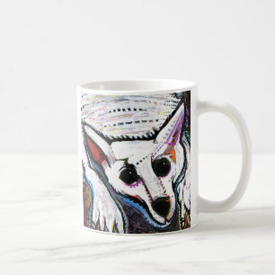 Taza De Café White Wolf (debajo de la cama)