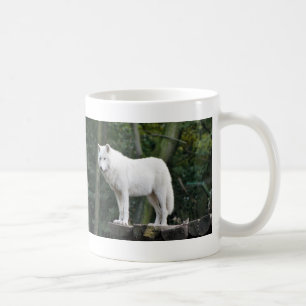 Taza De Café White Wolf salvaje