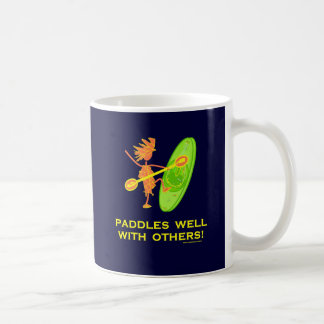 Taza De Café Whitewater Kayak - Gales Bien Con Otros 2