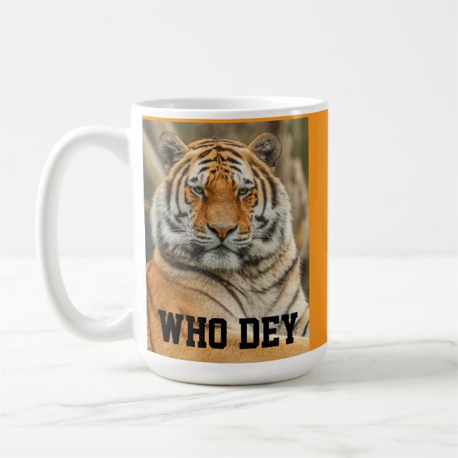 TAZA DE CAFÉ WHO DEY BENGAL TIGER COFFEE MUG (Izquierda)