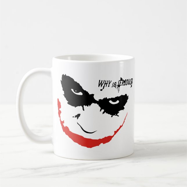 Taza De Café Why So Serious? (Izquierda)