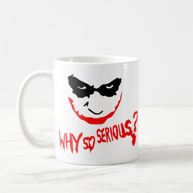 Taza De Café Why So Serious? Man (Izquierda)