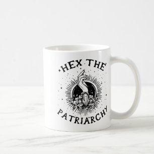 Taza De Café Wicca Witch Hex El patriarcado Bruja
