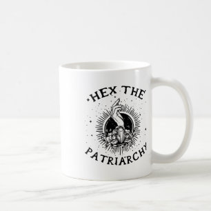 Taza De Café Wicca Witch Hex El patriarcado Bruja
