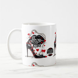 Taza De Café Wicked Polka Radio Hugs and Kisses Mug