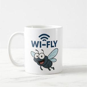 Taza De Café Wifi divertida