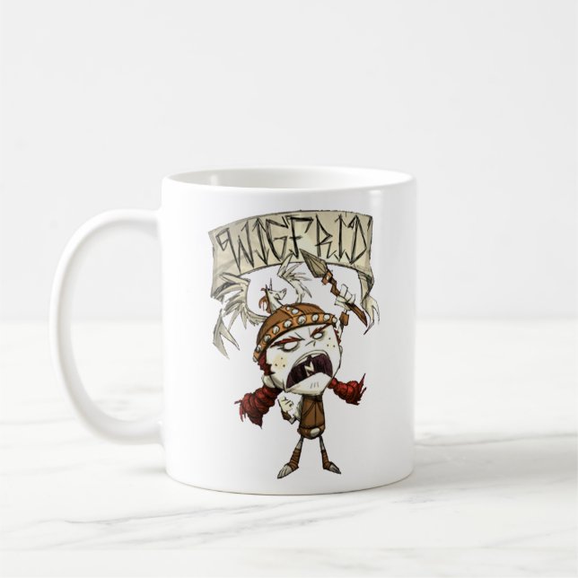 Taza De Café Wigfrid - No te mueras de hambre (Izquierda)