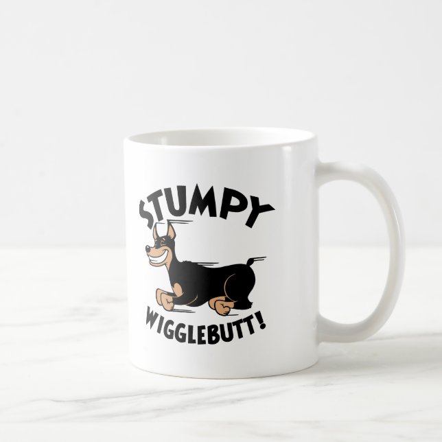 Taza De Café ¡Wigglebutt achaparrado! (Derecha)
