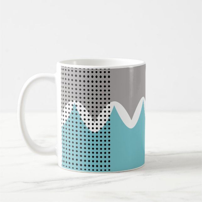 Taza De Café Wiggles abstract (Izquierda)