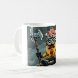 Taza De Café „Wikinger-Minion auf Eroberungskurs“