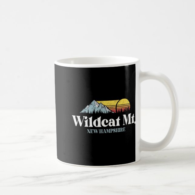 Taza De Café Wilat Mountain, New Hampshire, Ski Slopes Snowboar (Derecha)