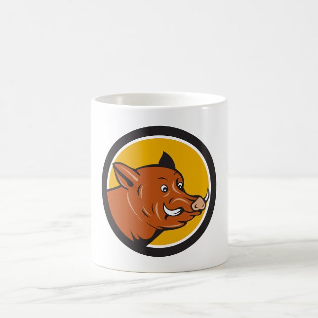 Taza De Café Wild Boar (Subido por el creador)