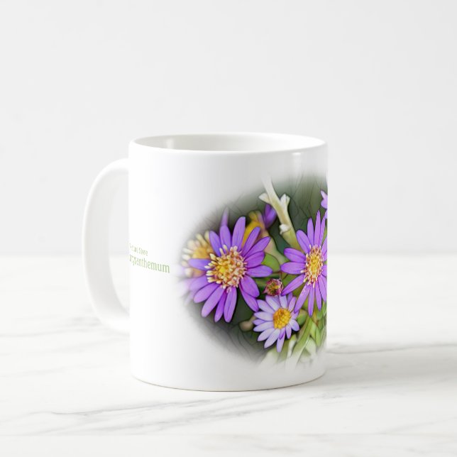 Taza De Café Wild Chrysanthemum (Anverso izquierdo)