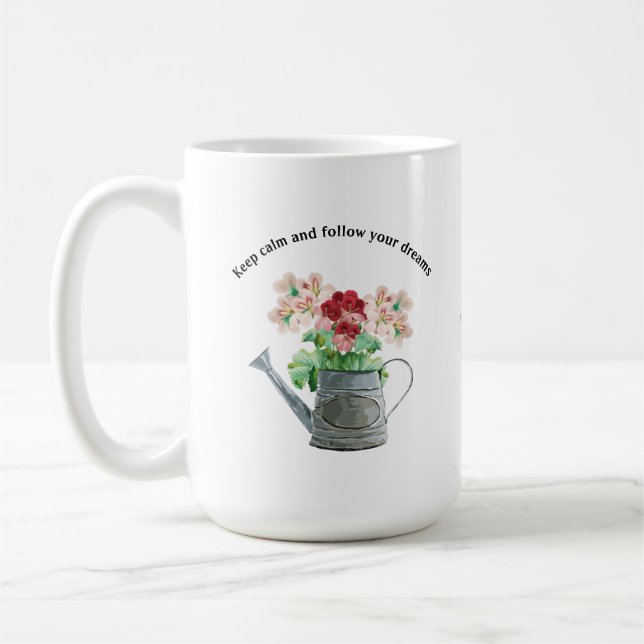 Taza De Café Wild flower blooming (Izquierda)