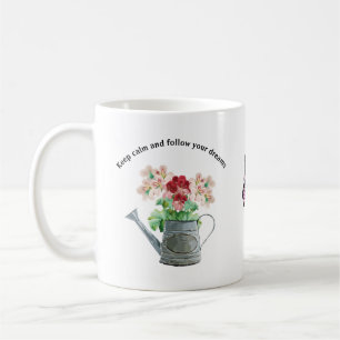 Taza De Café Wild flower blooming