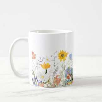 Taza De Café Wild Flowers Mix & Match
