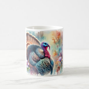 Taza De Café Wild Turkey in the Wilderness 030724AREF123 - Wate