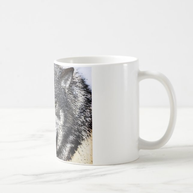 Taza De Café Wild Wolf (Derecha)