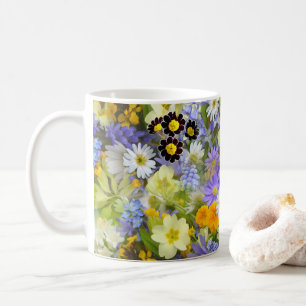 Taza De Café Wildflower Bouquet Mug